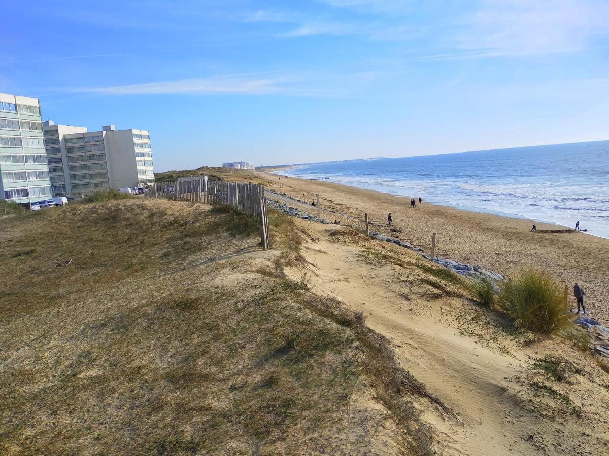 Appart Bord De Mer, 6 Places, Plage, Dune, Parking Gratuit, Rez De Chaussee Saint-Hilaire-de-Riez Exterior foto